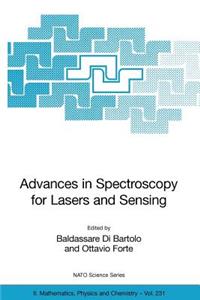 Advances in Spectroscopy for Lasers and Sensing
