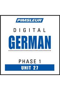Pimsleur German Level 1 Lesson 27 MP3