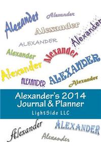 Alexander's 2014 Journal & Planner
