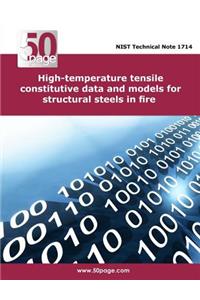 High-temperature tensile constitutive data and models for structural steels in fire