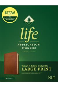 NLT Life Application Study Bible, Third Edition, Large Print