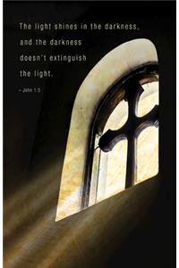 The Light Shines Funeral Bulletin (Pkg of 50)