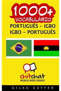 1000+ Portugues - Igbo Igbo - Portugues Vocabulario