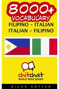 8000+ Filipino - Italian Italian - Filipino Vocabulary