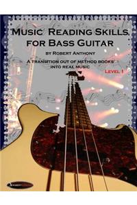 Music Reading Skills for Bass Guitar Level 1