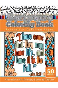 Coloring Books for Grownups Scripture Coloring Book