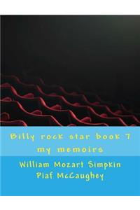 Billy rock star book 7