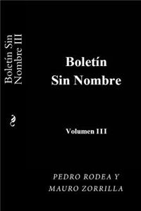 Boletin sin Nombre III