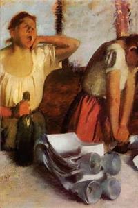 ''Laundry Girls Ironing'' by Edgar Degas - 1884