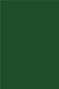 Journal Pod Green Color Simple Plain Green