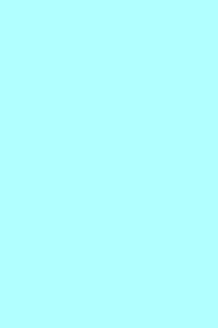 Journal Neon Light Blue Color Simple Plain Blue