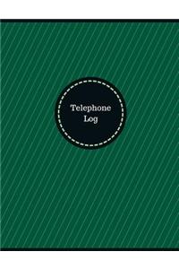 Telephone Log (Logbook, Journal - 126 pages, 8.5 x 11 inches)