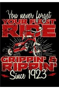 You Never Forget Your First Ride Grippin' & Rippin' Since 1923