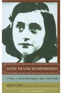 Anne Frank Remembered