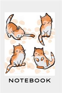 cute cat notebook