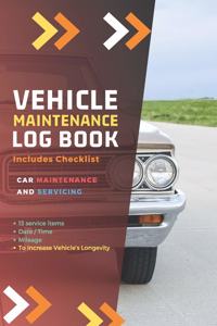 Vehicle Maintenance Log Book
