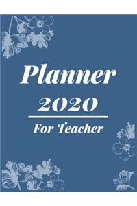 Planner 2020 for Teacher