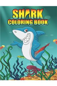 Shark coloring Book