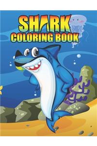 Shark coloring Book