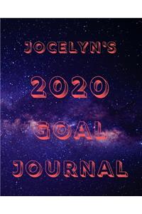 Jocelyn's 2020 Goal Book