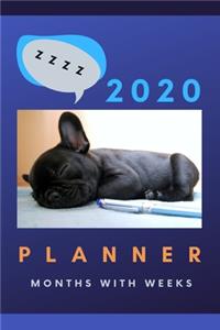 ZZZZ 2020 Planner Months With Weeks