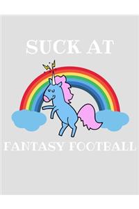 Suck at Fantasy Football