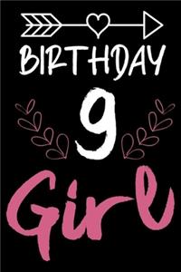 Birthday 9 Girl