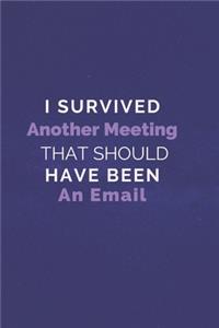 I Survived Another Meeting That Should Have Been An Email