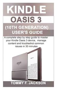 Kindle Oasis 3 (10th Generation) User's Guide