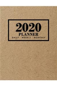 2020 Weekly Planner