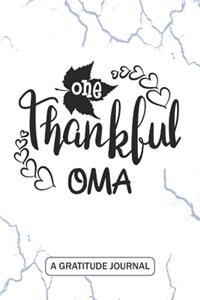 One Thankful Oma - A Gratitude Journal
