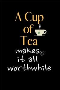 A Cup of Tea makes it all Worthwhile