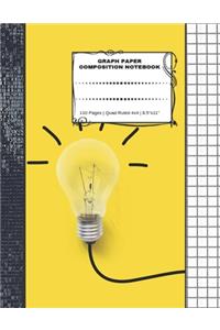 Graph Paper Composition Notebook