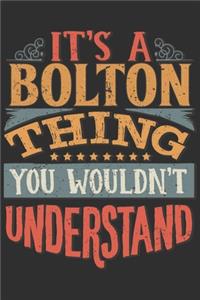 It's A Bolton You Wouldn't Understand