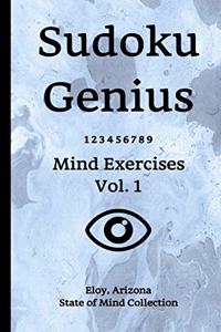 Sudoku Genius Mind Exercises Volume 1