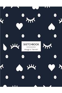 sketchbook magic lover