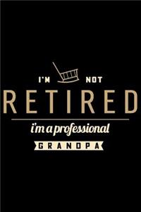 I'm Not Retired I'm a Proffesional Grandpa