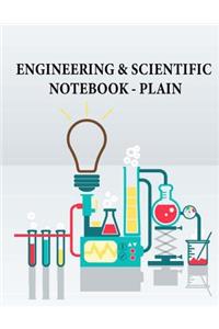 Engineering and Scientific Notebook - Plain