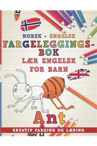Fargeleggingsbok Norsk - Engelsk I L