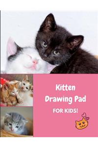 Kitten Drawing Pad for Kids!