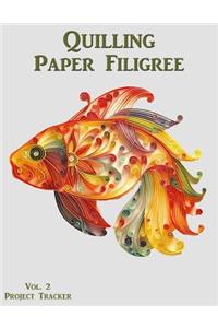 Quilling Paper Filigree Vol. 2 Project Tracker