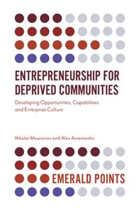 Entrepreneurship for Deprived Communities