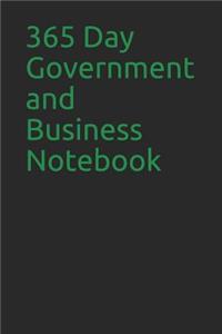 365 Day Government and Business Notebook