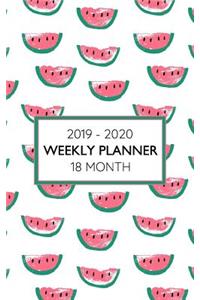 2019 - 2020 18 Month Weekly Planner