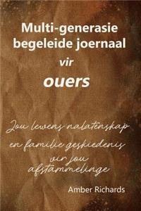 Multi-generasie begeleide joernaal vir ouers