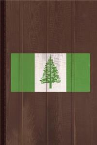 Norfolk Island Flag Journal Notebook