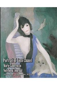 Portrait of Coco Chanel - Marie Laurencin - Notebook/Journal