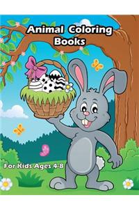 Animal Coloring Books for Kids Ages 4-8