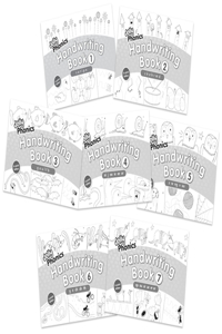 Jolly Phonics Handwriting Books Complete Set (1-7)