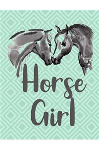 Horse Girl Journal - Wide Ruled
